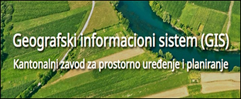 GIS Kantonalnog zavoda za prostorno uređenje i planiranje